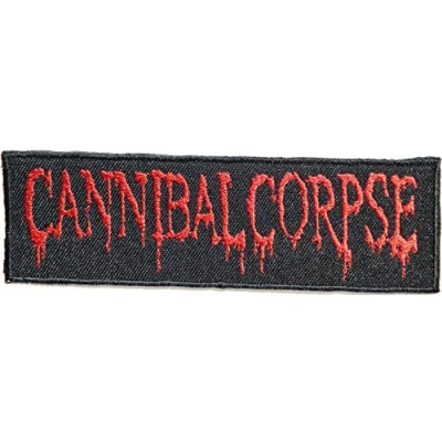 Image of CANNIBAL CORPSE Punk Rock Heavy Metal Music Band Jacket T Shirt Patch Iron on Embroidered Symbol Badge Cloth Sign Costume