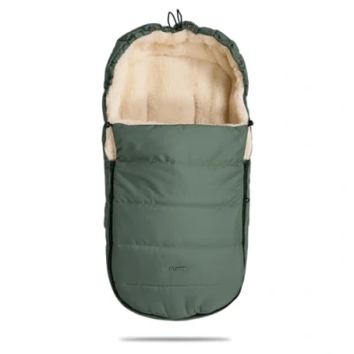 Image of my junior® ThermoWool 100% New Wool, Reflective, Water Repellent (2 in 1 Footmuff, Forest Haven)