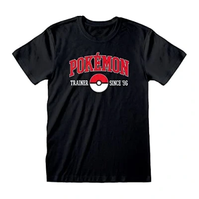 Image of Pokémon Since 96 Unisex T Shirt Black Anime Fan Merch Gaming