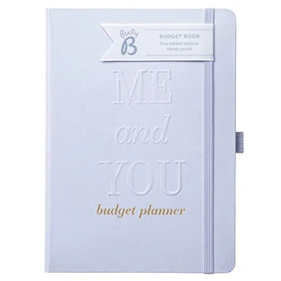 Image of Busy B Wedding Budget Book Monthly Planner with Pockets, One Size