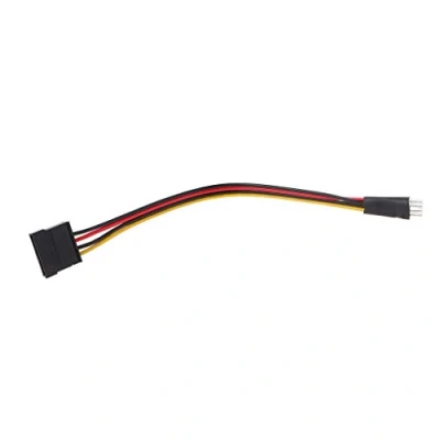 Image of Sweeaau 4 pin Floppy Male Power Connector To 15 Female Cable Adapter Converter Ryzen 7 2700x