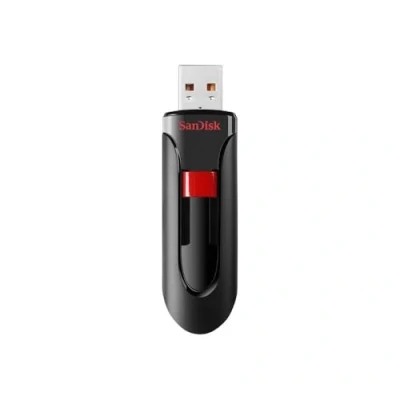 Image of SanDisk Cruzer Glide 32 GB USB Flash Drive 2.0 , Black &amp; Red