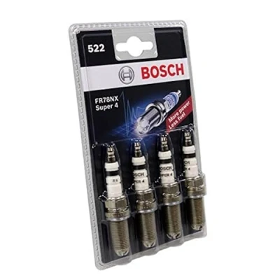 Image of Bosch FR78NX (N62) Spark Plugs Super 4 Set of