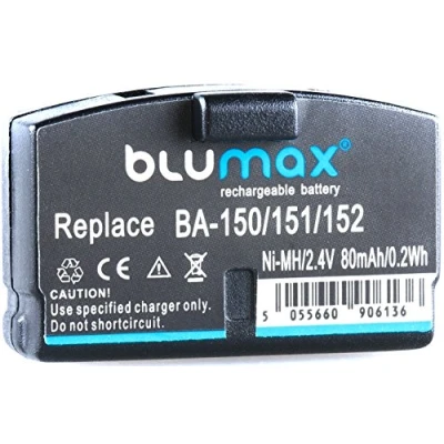 Image of Blumax Rechargeable Battery for Sennheiser BA150 / BA151 152 2.4 V 80 mAh