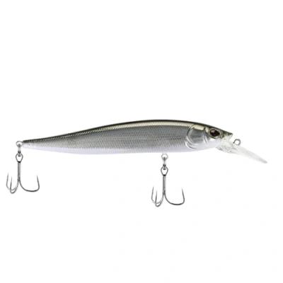 Image of Berkley Stunna Fishing Lure, Silver Dolla, Size 100+1, 3 in, Designed for Lifelike Action, Casting Distance and Durability, Effortless 180 Degree Head Turns