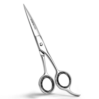 Image of Utopia Care Hair Cutting and Hairdressing Scissors 6.5 Inch, Premium Stainless Steel Shears with Smooth Razor Sharp Edge, for Salons, Professional Barbers, Men &amp; Women, (6.5 Silver, Pack of 1)