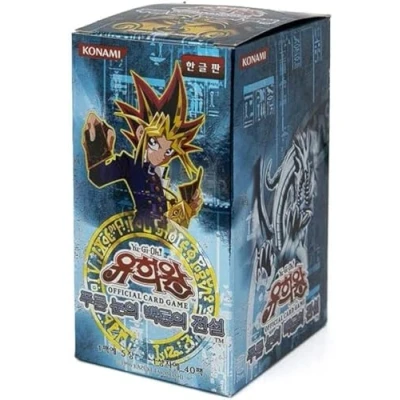 Image of Konami Yugioh Cards &quot;Blue Eyes White Dragon&quot; Booster Box / Korean Ver 40 Pack
