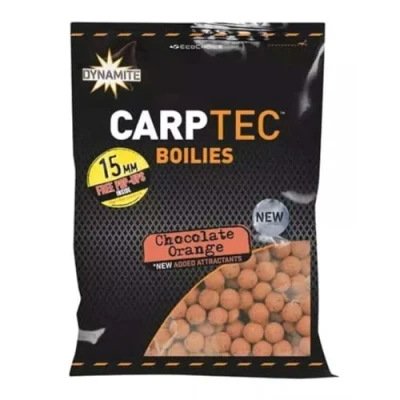 Image of Dynamite Baits Carptec Choco Orange Boilies 15mm (1kg)