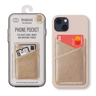 Image of IF Bookaroo Phone Pocket Gold