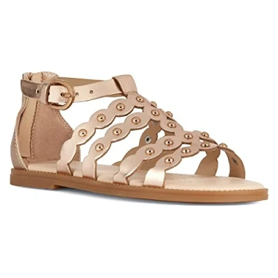 Image of Geox Women&#039;s J Sandal Karly Girl, Copper, 4 UK