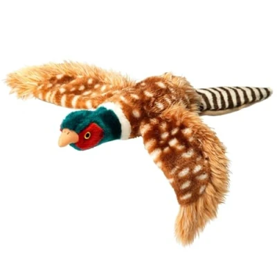 Image of House of Paws Dog Toy Super Soft Plush Squeaky Fun Extra Large Pheasant