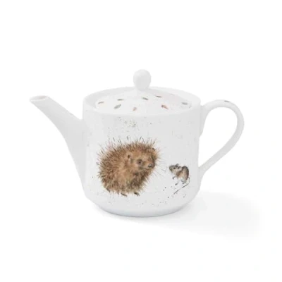 Image of Wrendale Designs Hedgehog &amp; Mouse Teapot