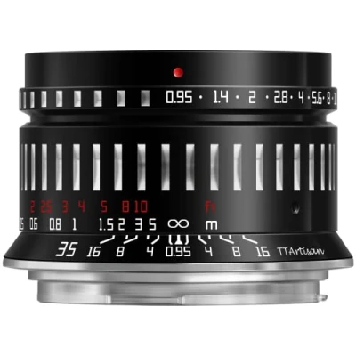 Image of TArtisan 35mm F0.95 APS C Large Aperture Manual Focus Mirrorless Cameras Lens for Canon RF Mount Compatible Like R7 Model R10 EOS R RP R5 R6