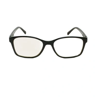 Image of Reading Glasses Shop Style PC06 Vinyl Glasses, 1.50 Strength, Black