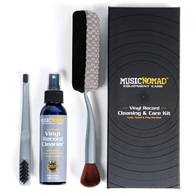 Image of MusicNomad MN890 6&#039;n 1 Next Level Vinyl Record Cleaning &amp; Care Kit