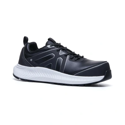 Image of Shoes for Crews Colly Waterproof Micro Fibre Trainer Black Size 10