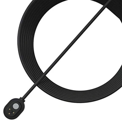 Image of Arlo Certified Accessory 25 ft Outdoor Magnetic Charging Cable, Designed for Ultra, Ultra 2 (+XL), Pro 3, 4 5, Go &amp; Floodlight Cameras, Black