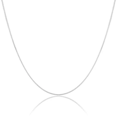 Image of jewellerybox Sterling Silver Serpentine Chain 18 Inches