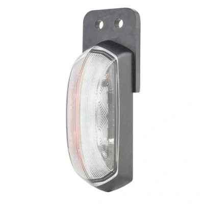 Image of HELLA 2XS 205 020 051 Marker Light LED 24V colour: Red/White Cable: 500mm Lateral Mounting
