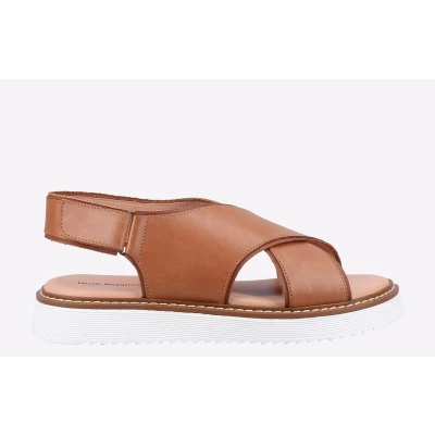Image of Hush Puppies Women&#039;s Clarissa Sandal, Tan, 3 UK