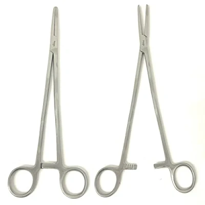 Image of 12&quot; inch Straight Fishing Forceps Stainless Steel Carp Sea Pike Long