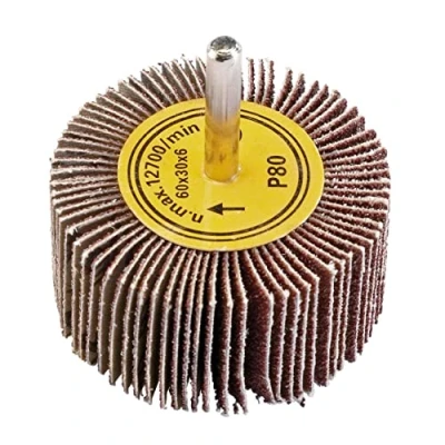 Image of Draper Abrasive Flap Wheel, 60 x 30mm, 80 Grit