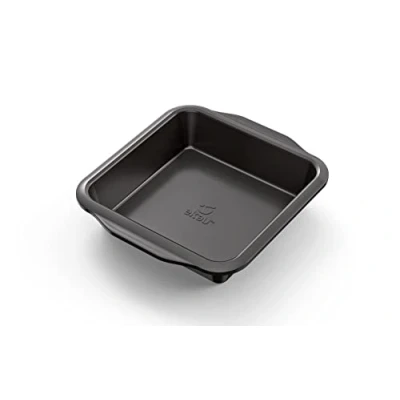 Image of Ekau Essential Square Cake Pan,Black