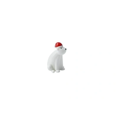 Image of CGB Giftware Artisan Glass Polar Bear Keepsake Collectable Gift Box Ornament GB07875