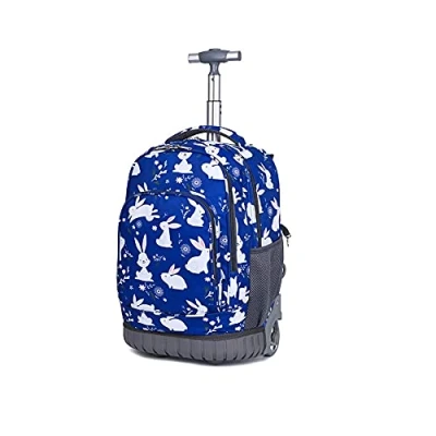 Image of CONPHERON Wheeled School Bags for Girls Boys, Trolley Backpack Casual with Wheels Students