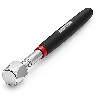 Image of DEKTON DT60725B Magnetic Pick Up Tool, 240 V, Black/Red, 16 lb