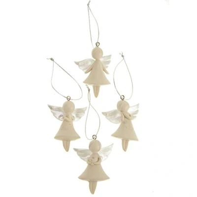 Image of Set Of 4 Small Angel Hanging Decoration by Heaven Sends