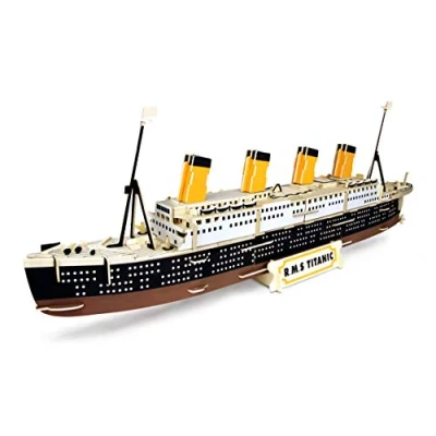 Image of Quay R.M.S. Titanic Woodcraft Construction Kit FSC