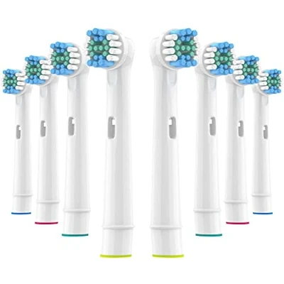 Image of YanBan 8pcs Replacement Brush Heads for Oral B, Refills Toothbrush B Electric Toothbrush, Works with Gentle Deep Cleaning to Remove Stains (8 Pack)