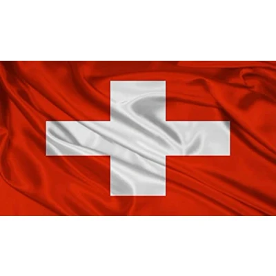 Image of SHATCHI 5ft x 3ft Switzerland National Indoor Outdoor Polyester 1 Pack with Eyelets Country Flag