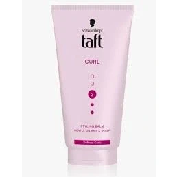 Image of Schwarzkopf Taft Curl Sculpting Balm For Curly Hair 150ml