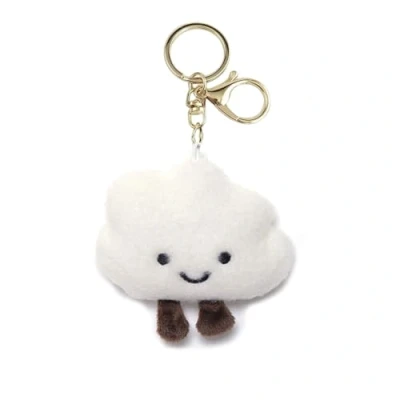Image of WLNEXT Cloud Keychain Pendant Stylish Phone Anti lost Lanyard Personalized Keyrings Decoration for Women&#039;s Bags Backpack Wallet