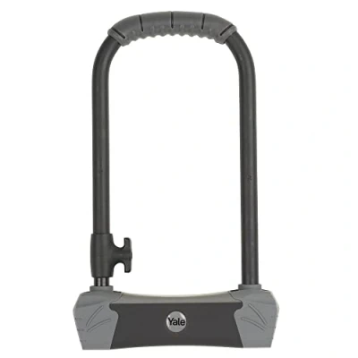 Image of Yale YUL3/14/230/1 Maximum Defendor U Bike Lock (Sold Secure Gold), Black