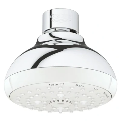 Image of GROHE New Tempesta Classic Head Shower 4 Sprays Chrome 27606001