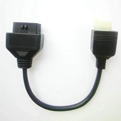 Image of 001 Motorcycle OBD II 4Pin Diagnostic Adapter,Motorbike (K Line) J1962 Connector for Honda