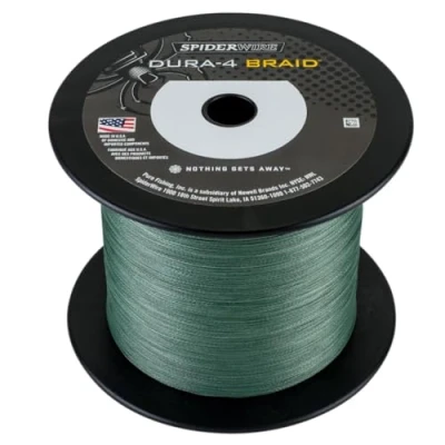 Image of SpiderWire Dura 4 Moss Green Braided line 0.30mm/28kg (1800m) fishing
