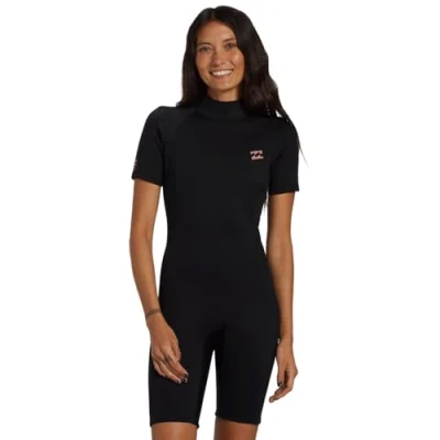 Image of Billabong FOIL Spring Swimsuit, Women&#039;s, Size: Small, Black