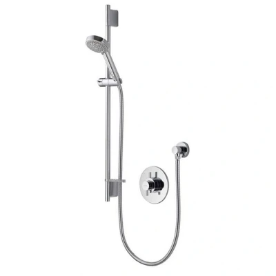 Image of Aqualisa ASP001CA Aspire Concealed Mixer Shower with Adjustable Head, White