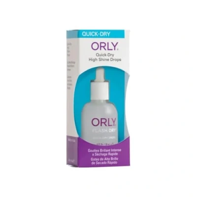 Image of ORLY Flash Dry Drops Quick Nail Polish 18ml, for Faster Drying time with high Shine