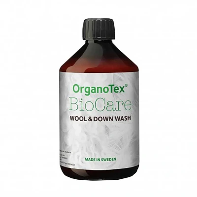 Image of Organotex BioCare Wool Down Wash Maintenance items for clothing