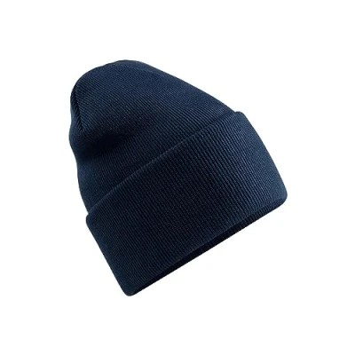 Image of Beechfield Original Deep Cuffed Design Beanie French Navy
