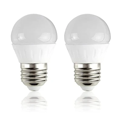 Image of MiniSun Pack of 2 4w LED ES E27 Golfball Energy Saving Long Life Light Bulbs [6500K Cool White]