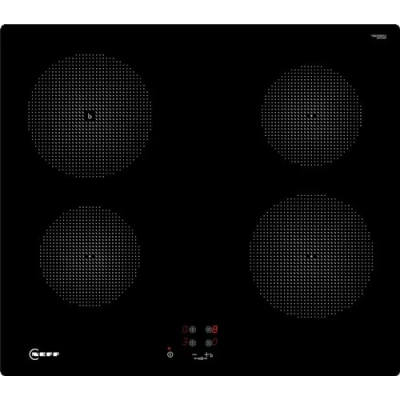 Image of NEFF N30 T36CA50X1U Induction hob, 60cm, Plug &amp; Play with PowerBoost, Built in, Black