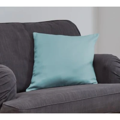 Image of John Aird Pair of Super Soft Cushion Covers 18&quot; x (set 2) (Aqua)