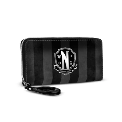 Image of Wednesday Original Essential Wallet, Black, 19 x 10 cm