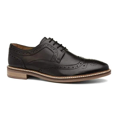 Image of Hush Puppies Men&#039;s Bryson Oxford, Black, 8 UK
